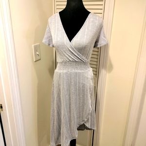 Caution To The Wind Striped Dress